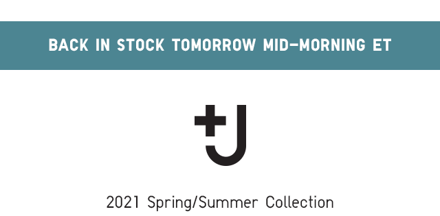 BANNER1 - +J BACK IN STOCK TOMORROW MID-MORNING ET