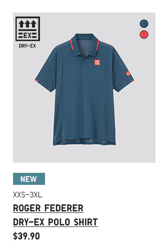 BANNER1 PDP3 - ROGER FEDERER DRY-EX POLO SHIRT