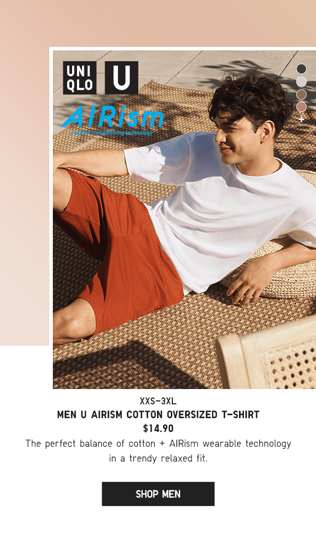 PHP3 - MEN U AIRIM COTTON OVERSIZED T-SHIRT