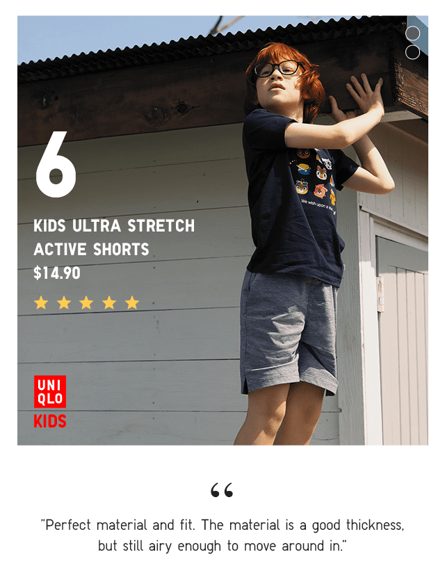 PDP6 - KIDS ULTRA STRETCH ACTIVE SHORTS