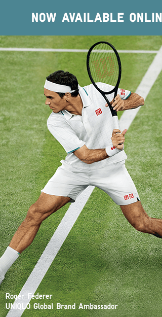 PDP3 - ROGER FEDERER, UNIQLO BRAND AMBASSADOR