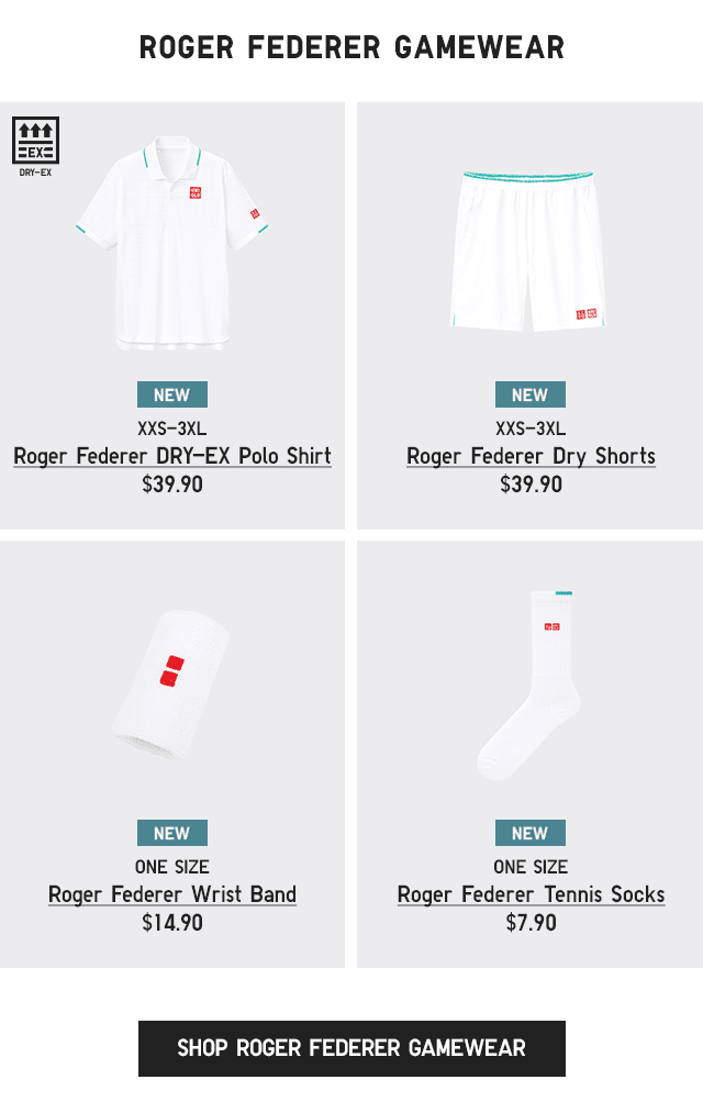 PDP5 - SHOP ROGER FEDERER GAMEWEAR
