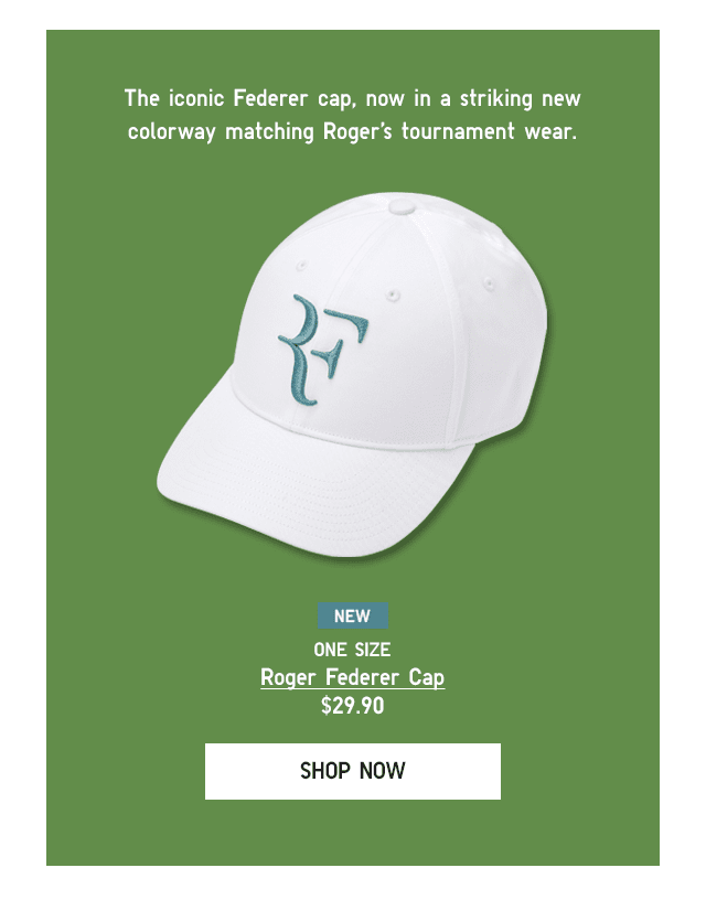 PDP6 - MATCHING ROGER FEDERER CAP