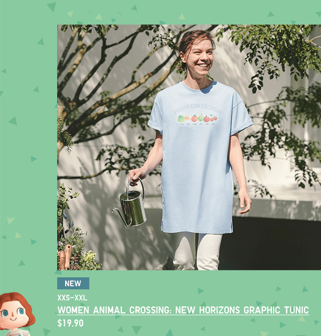 PDP2 - WOMEN ANIMAL CROSSING: NEW HORIZON GRAPHIC T-SHIRT