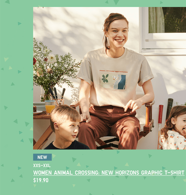 PDP4 - WOMEN ANIMAL CROSSING: NEW HORIZON GRAPHIC T-SHIRT