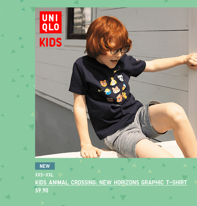 PDP6 - KIDS ANIMAL CROSSING: NEW HORIZON GRAPHIC T-SHIRT