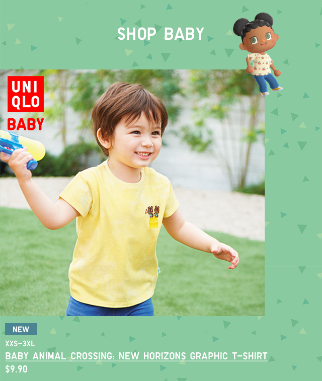 PDP7 - BABY ANIMAL CROSSING: NEW HORIZON GRAPHIC T-SHIRT