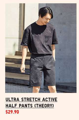 PDP9 - MEN ULTRA STRETCH ACTIVE HALF PANTS (THEORY)