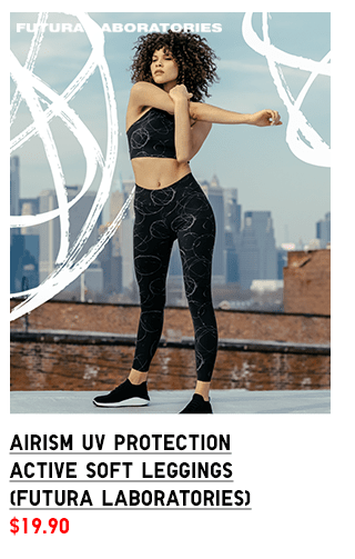 PDP4 - WOMEN AIRISM UV PROTECTION ACTIVE SOFT LEGGINGS (FUTURA LABRORATORIES)