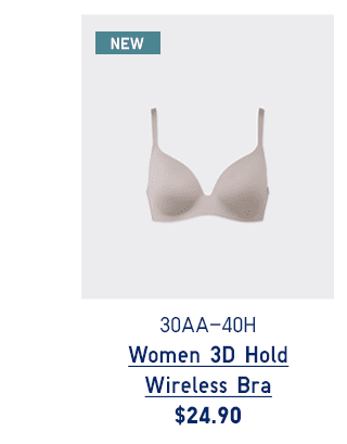 PDP11 - WOMEN 3D HOLD WIRELESS BRA