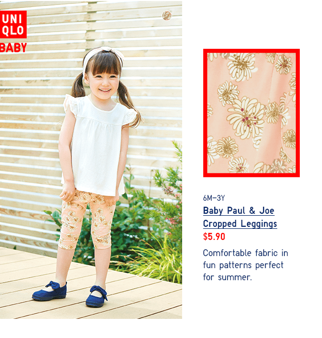 PDP4 - BABY PAUL & JOE CROPPED LEGGINGS