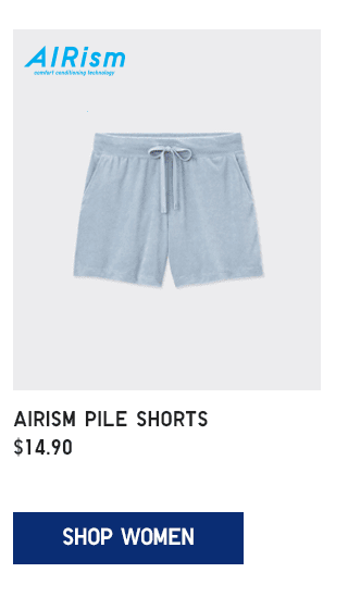 PDP8 - WOMEN AIRISM PILE SHORTS
