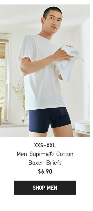 PDP6 - MEN SUPIMA COTTON BOXER BRIEFS