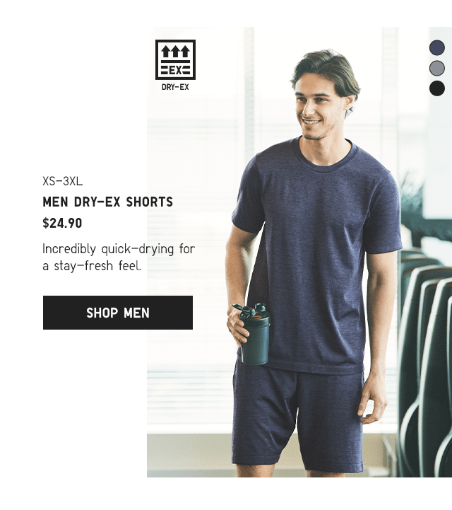 PDP8 - MEN DRY-EX SHORTS