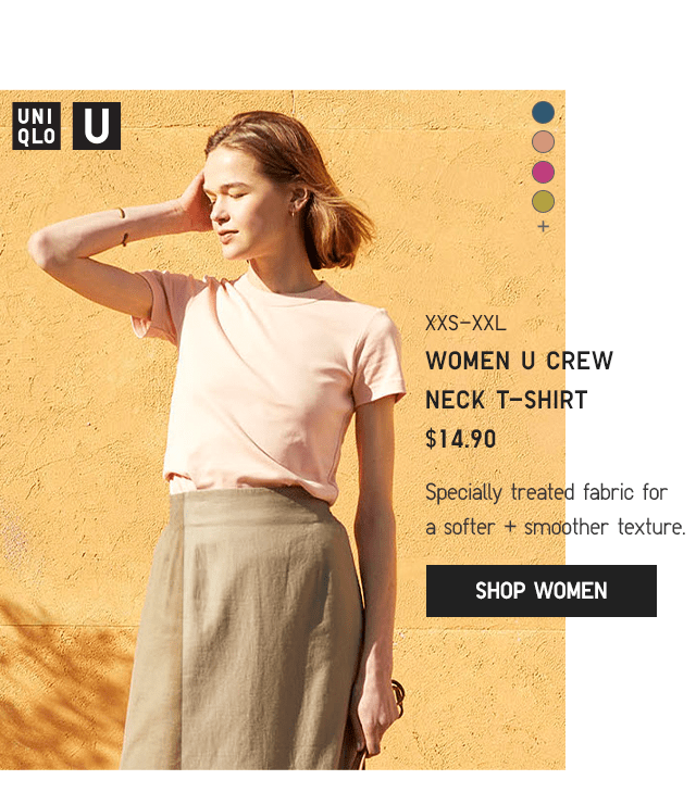 PDP1 - WOMEN U CREW NECK T-SHIRT