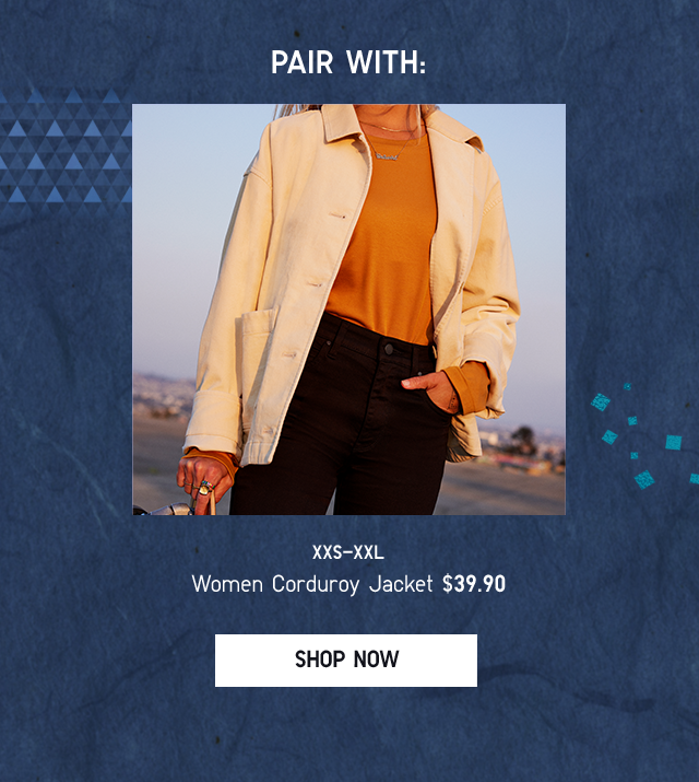 WOMEN - CORDUROY JACKET