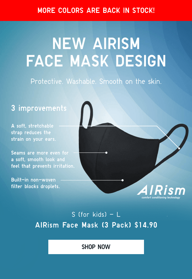 BANNER - NEW AIRISM FACE MASK DESIGN