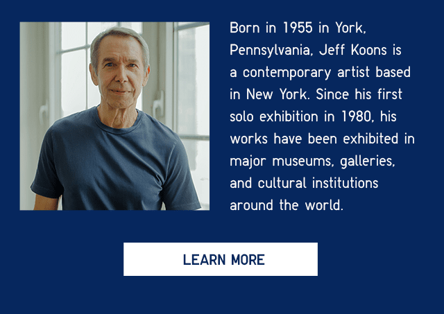 BANNER1 - JEFF KOONS BIO