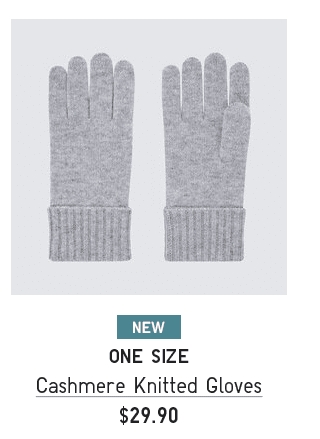 PDP6 - MEN CASHMERE KNITTED GLOVES