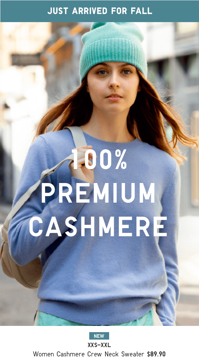 HERO - WOMEN 100% PREMIUM CASHMERE