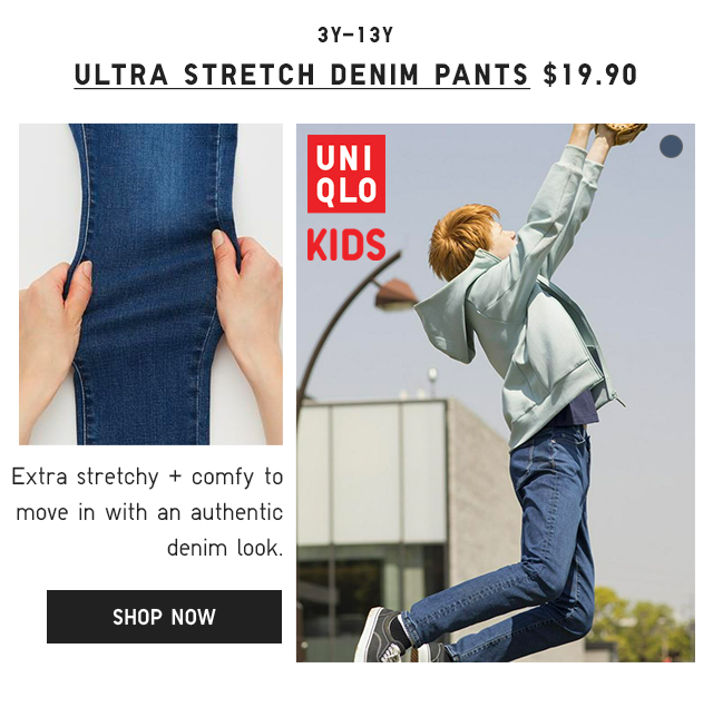 PDP8 - KIDS ULTRA STRETCH DENIM PANTS