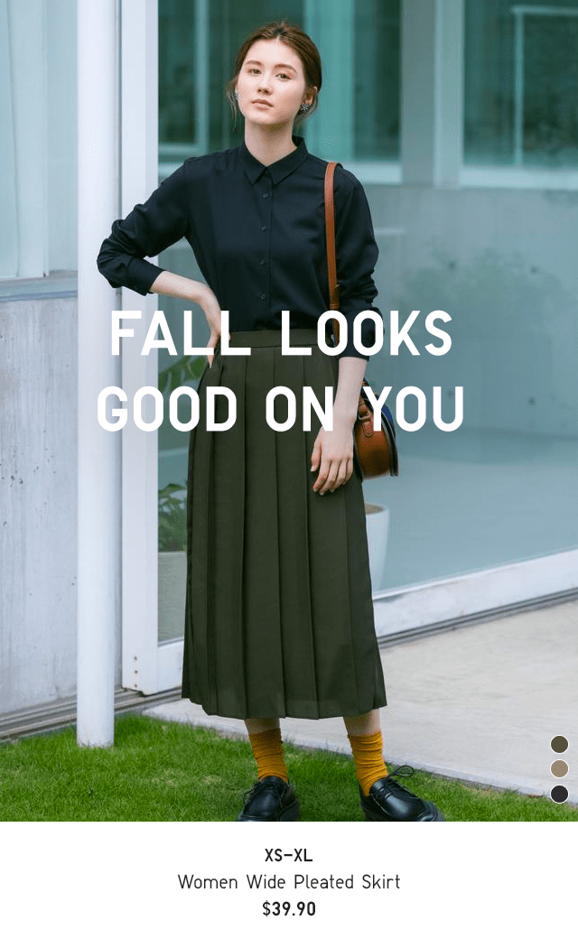 HERO - WOMEN FALL LOOKS GOOD ON YOU