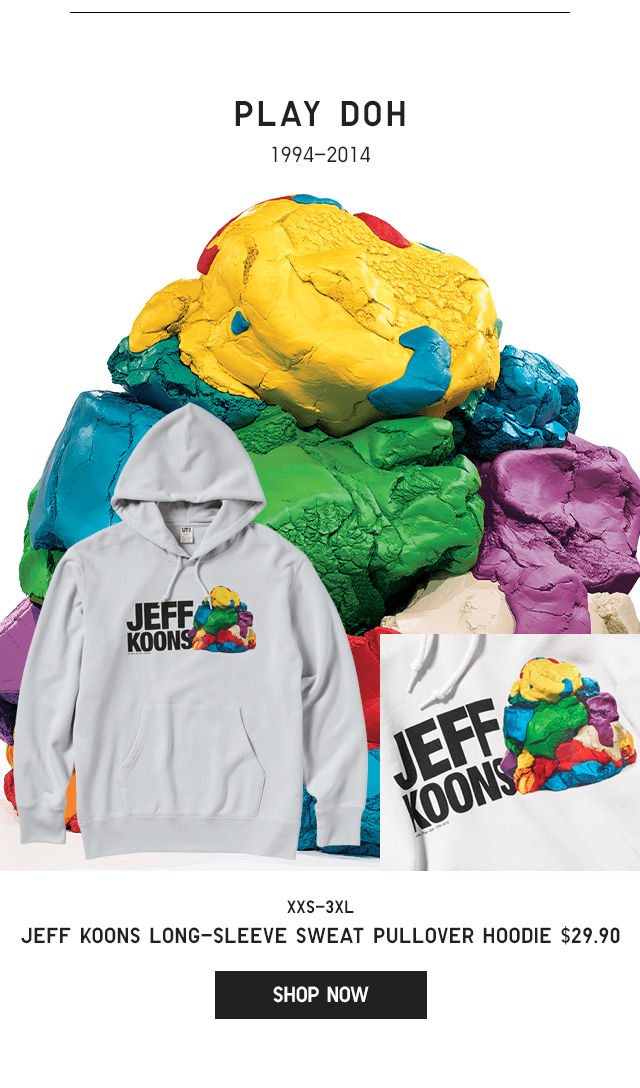PPD3 - JEFF KOONS PLAY DOH SWEAT PULLOVER HOODIE