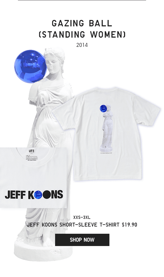 PPD4 - JEFF KOONS GAZING BALL T-SHIRT