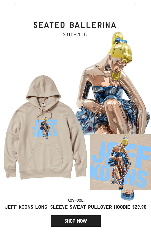 PPD5 - JEFF KOONS LONG-SLEEVE SWEAT PULLOVER HOODIE