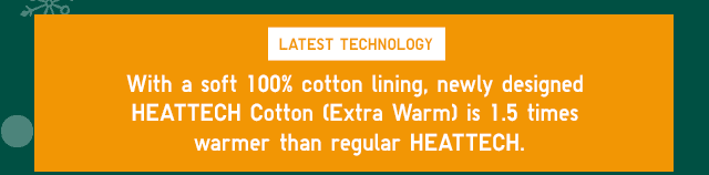FUNCTION - HEATTECH COTTON EXTRA WARM
