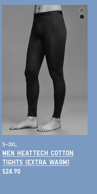 PDP4 - MEN HEATTECH COTTON TIGHTS (EXTRA WARM)