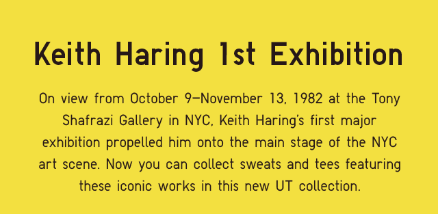 SUB - KEITH HARING 1ST EXHIBITION