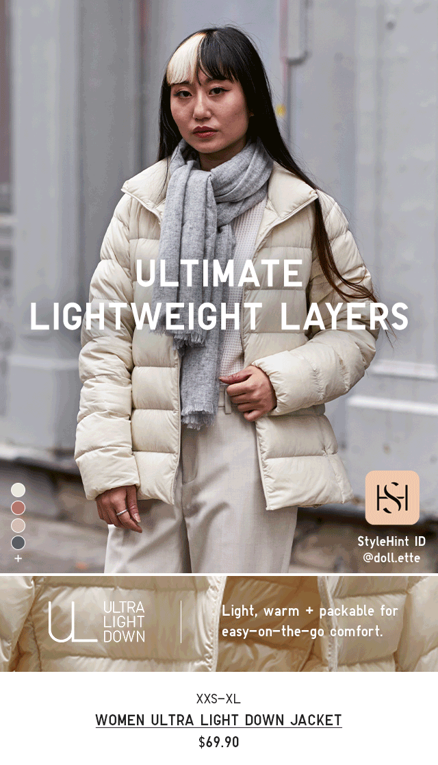 HERO - WOMEN ULTRA LIGHT DOWN JACKET