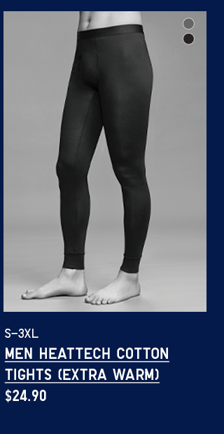 PDP2 - MEN HEATTECH COTTON TIGHTS (EXTRA WARM) 