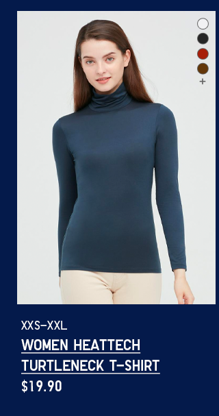 PDP3 - WOMEN HEATTECH TURTLENECK LONG-SLEEVE T-SHIRT