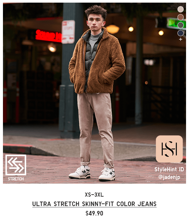 PDP4 - ULTRA STRETCH SKINNY-FIT COLOR JEANS