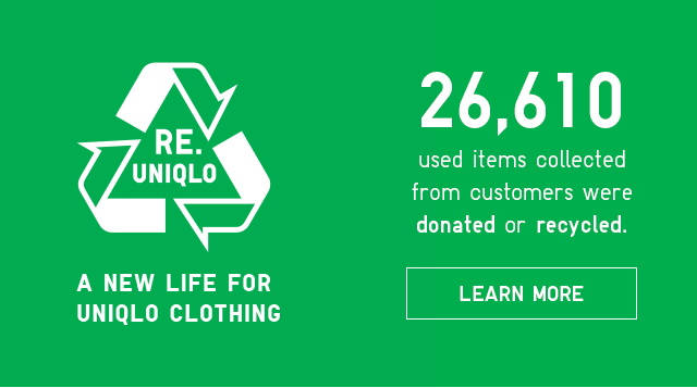SUB - 26,610 USED ITEMS COLLECTED FROM CUSTOMERS WERE DONATED OR RECYCLED.