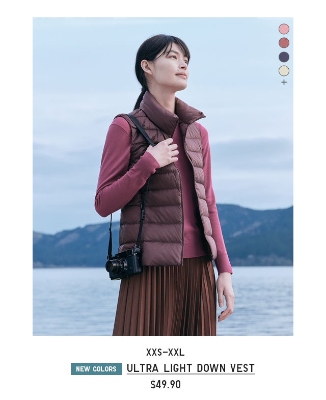 PDP3 - WOMEN ULTRA LIGHT DOWN VEST