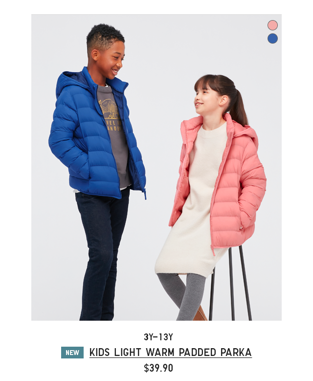 PDP5 - KIDS LIGHT WARM PADDED PARKA