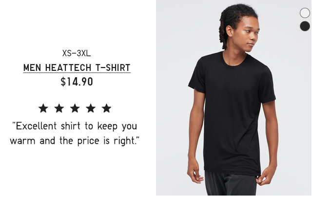 PDP4 - MEN HEATTECH T-SHIRT