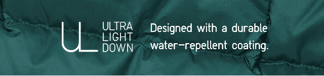 FUNCTION - DESIGNED WITH DURABLE WATER REPELLANT COATING