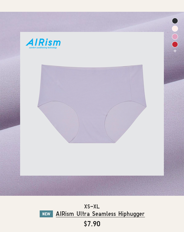 PDP2 - WOMEN AIRISM ULTRA SEAMLESS HIPHUGGER