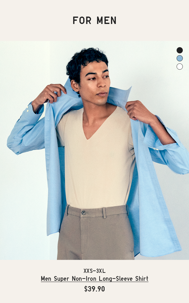 PDP3 - MEN SUPER NON-IRON LONG-SLEEVE SHIRT