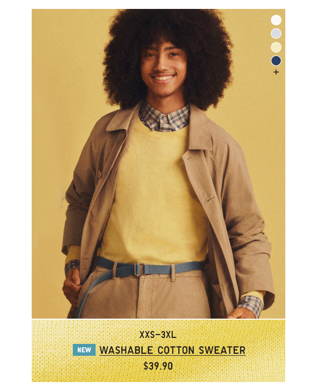 PDP1 - MEN WASHABLE COTTON SWEATERS