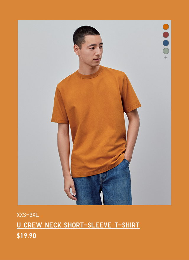 PDP2 - MEN U CREW NECK SHORT-SLEEVE T-SHIRT