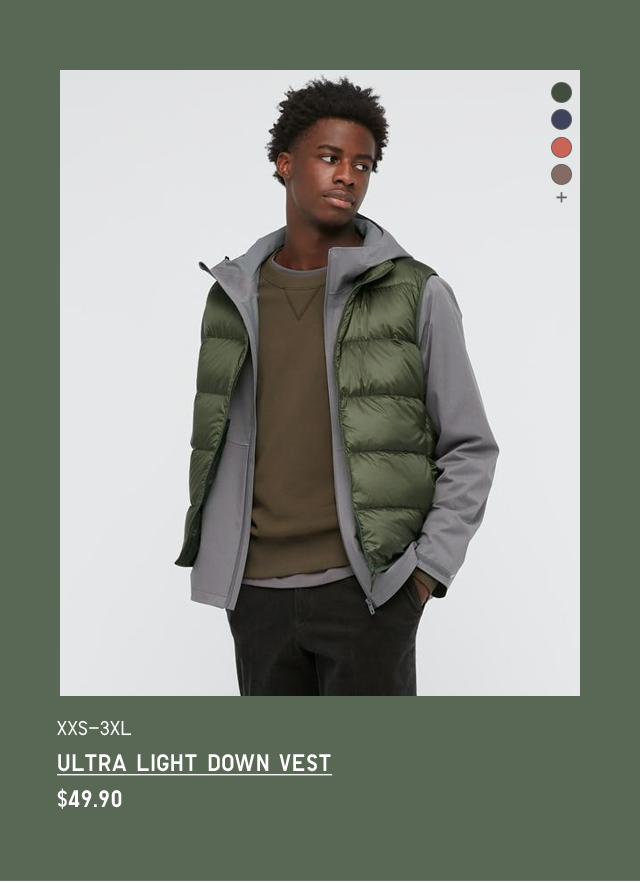 PDP6 - MEN ULTRA LIGHT DOWN VEST