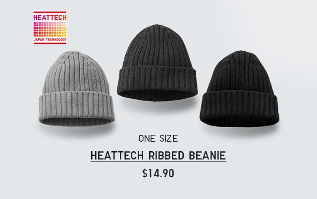 PDP8 - HEATTECH RIBBED BEANIE