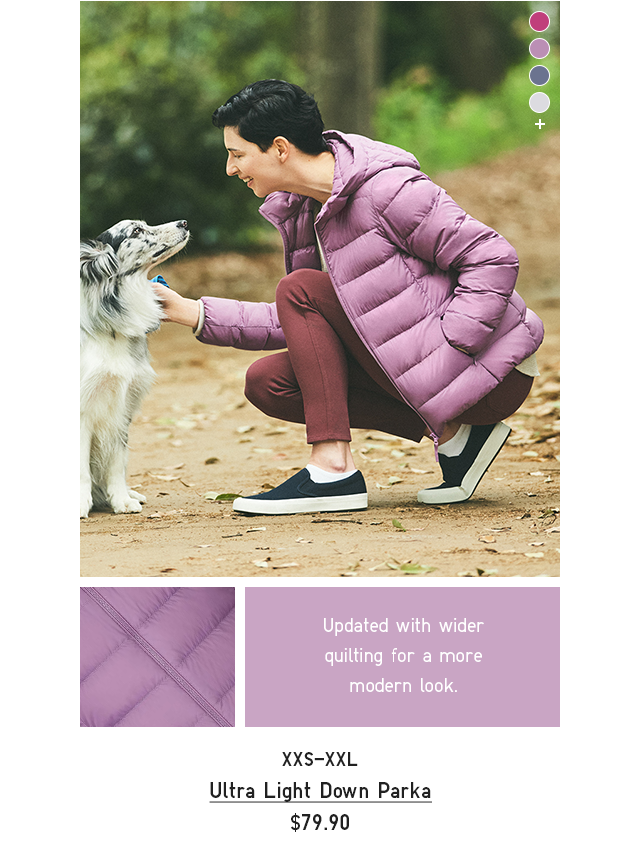 PDP1 - WOMEN ULTRA LIGHT DOWN PARKA