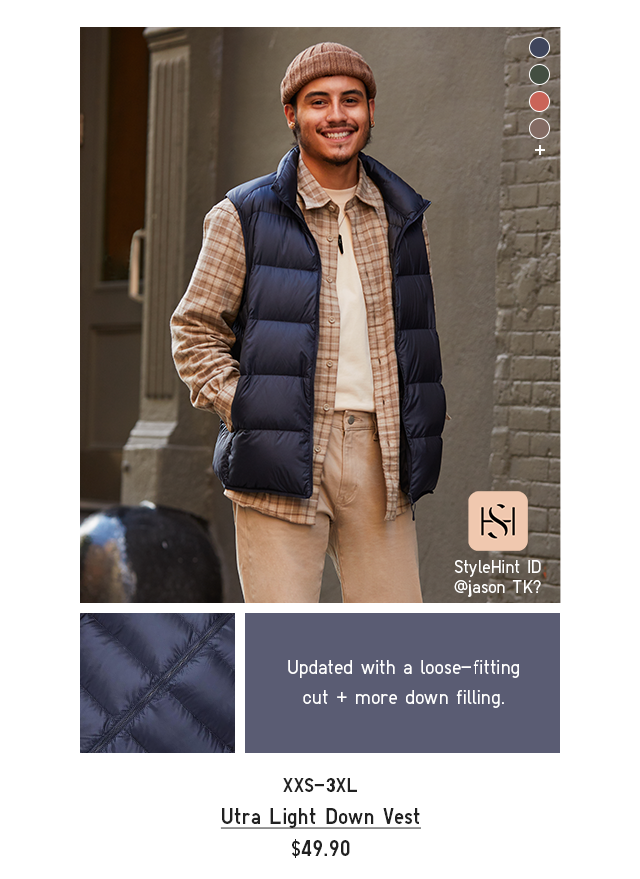 PDP6 - MEN ULTRA LIGHT DOWN VEST