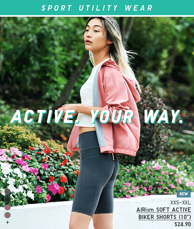 HERO - AIRISM SOFT ACTIVE BIKER SHORTS